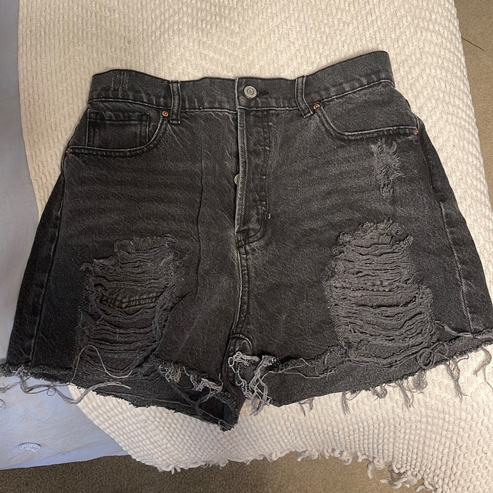 Pacsun Black Denim Shorts